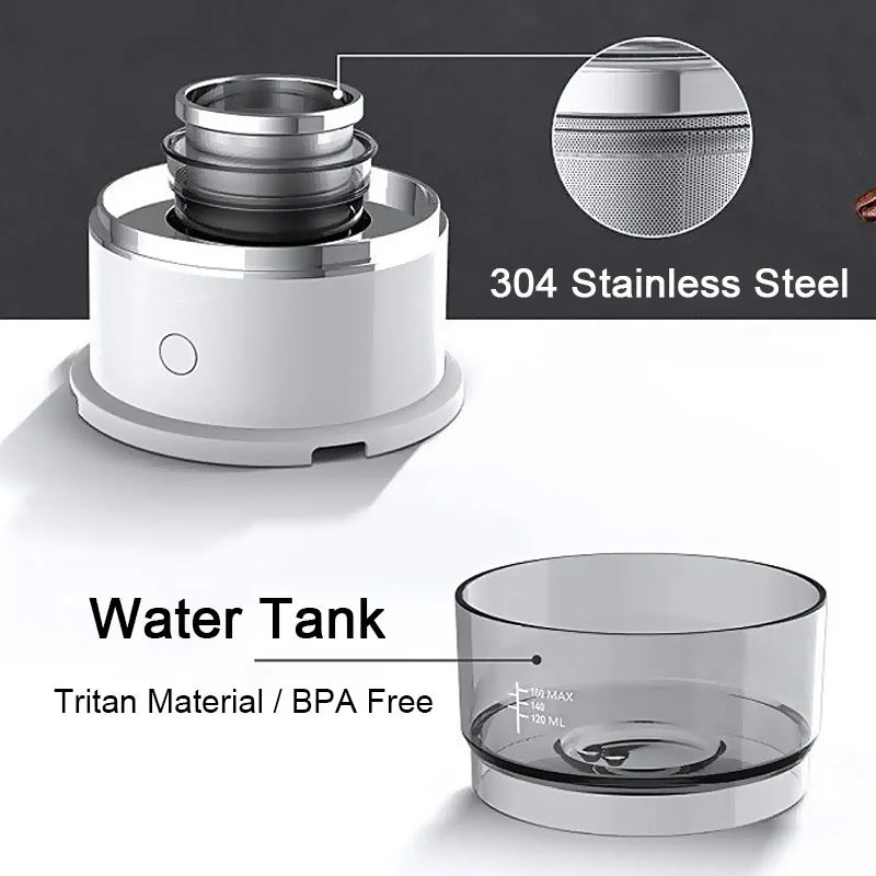 Valuemart Mini Hand-Pressed Coffee Maker with Coffee Grinder & Hand Drip Americano Brewer