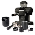 Freshly grind, brew, and froth café-style coffee at home with one premium espresso machine.